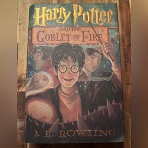 Harry Potter and the Goblet of Fire First Edition Misprint Hardback Book